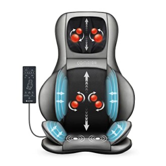 Electric massage chair pad with remote control