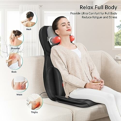 Snailax Full Body Massage Chair Pad